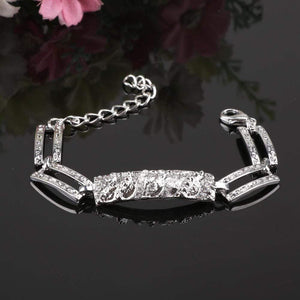 Planet Gates Fashion Silver Plated Jewelry Sets Crystal African Beads Necklace Earrings Ring Bracelet Set For Women