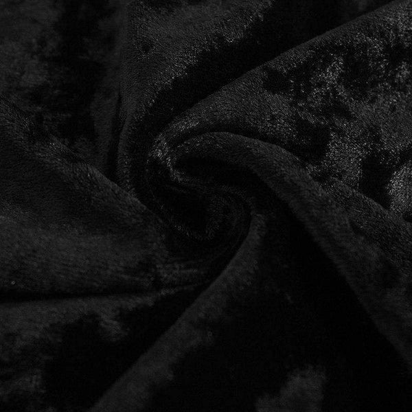 Planet Gates Fashion summer Dress Chic Mini  Women Dress Party Left Chain Velvet Dresses Hollow out Robe Femme bodycon Vestidos