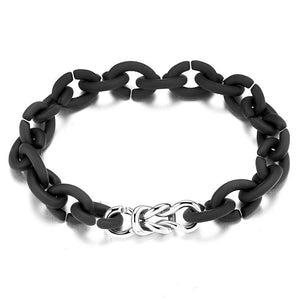 Fashion Twisted Beads  Hard Rubber X Handmade Bracelet Women Accessories Jewellery Fashion