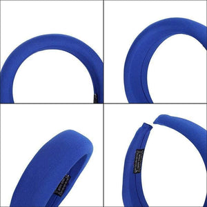 Fashion Western Style Solid Colors Thicken Padded Headband Bezel Turban Women Hairbands Girls Accessories Headwear