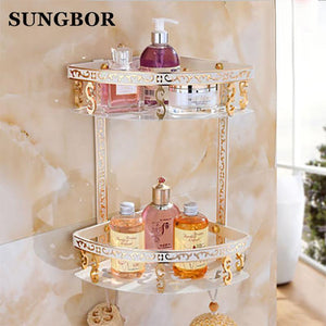 Planet Gates Fashion White Wall Mounter Bath Hardware Sets Paper Towel Holder Rack Bathroom Accessories OYS-0227R