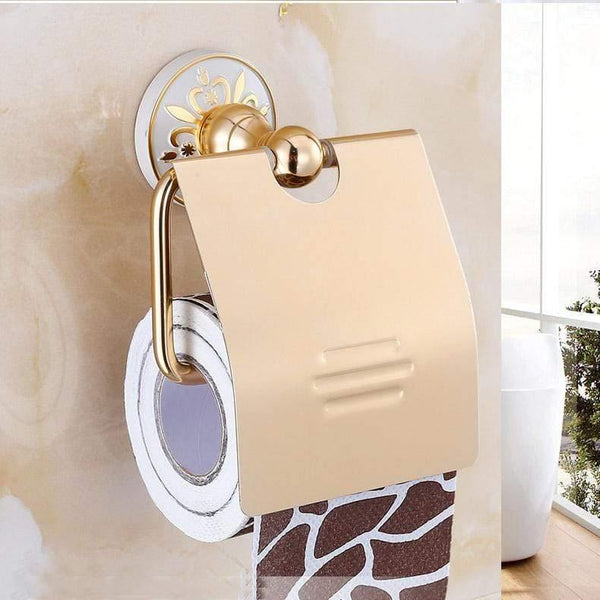 Planet Gates Fashion White Wall Mounter Bath Hardware Sets Paper Towel Holder Rack Bathroom Accessories OYS-0227R