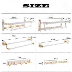 Planet Gates Fashion White Wall Mounter Bath Hardware Sets Paper Towel Holder Rack Bathroom Accessories OYS-0227R