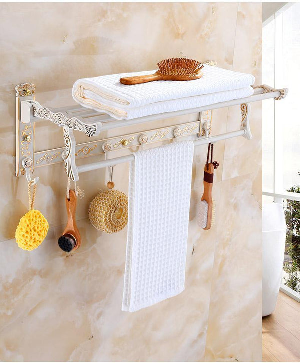 Planet Gates Fashion White Wall Mounter Bath Hardware Sets Paper Towel Holder Rack Bathroom Accessories OYS-0227R