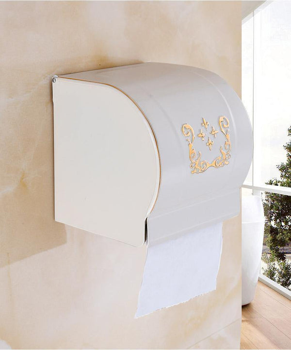 Planet Gates Fashion White Wall Mounter Bath Hardware Sets Paper Towel Holder Rack Bathroom Accessories OYS-0227R