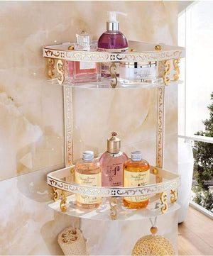 Planet Gates Fashion White Wall Mounter Bath Hardware Sets Paper Towel Holder Rack Bathroom Accessories OYS-0227R