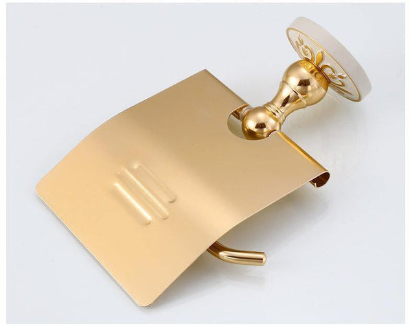 Planet Gates Fashion White Wall Mounter Bath Hardware Sets Paper Towel Holder Rack Bathroom Accessories OYS-0227R