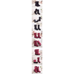 Planet Gates Fashion Women Boots Female Tassel Winter Ankle Boots Shoes Down Wedges Snow Boots Ladies Shoes Woman Warm