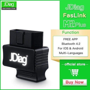 Planet Gates Faslink M2   Bluetooth 4.2  OBD2 Scanner  Check engine Light code Reader Compatible  iPhone iOS and Android