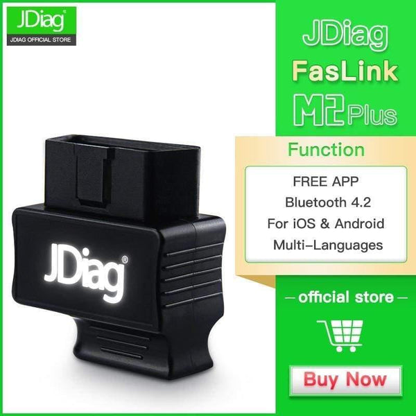 Planet Gates Faslink M2   Bluetooth 4.2  OBD2 Scanner  Check engine Light code Reader Compatible  iPhone iOS and Android
