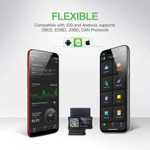 Planet Gates Faslink M2   Bluetooth 4.2  OBD2 Scanner  Check engine Light code Reader Compatible  iPhone iOS and Android