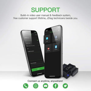 Planet Gates Faslink M2   Bluetooth 4.2  OBD2 Scanner  Check engine Light code Reader Compatible  iPhone iOS and Android