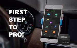 Planet Gates Faslink M2   Bluetooth 4.2  OBD2 Scanner  Check engine Light code Reader Compatible  iPhone iOS and Android