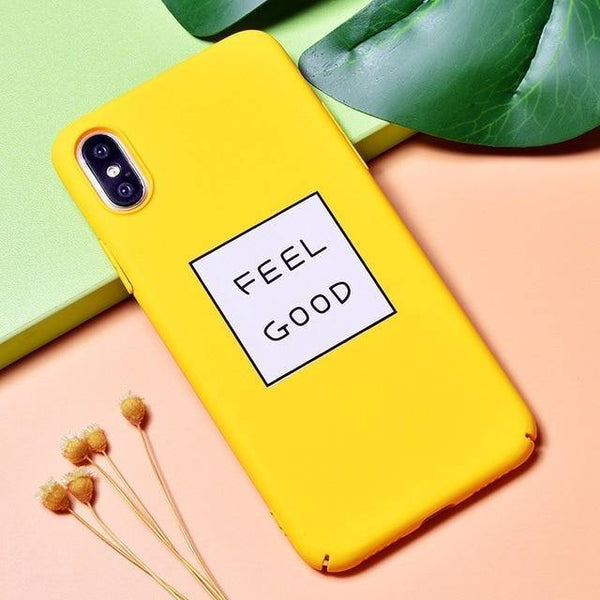 Planet Gates FEEL GOOD / i7 Plus (i8 Plus) TOMKAS BOSS Funny Case for iPhone X Xs 7 8 Plus Luxury Cute Cartoon Hard Back Cover Phone Case for iPhone 6 S 6s Plus Coque