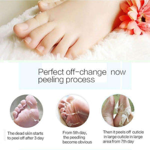 Feet Mask Peeling Socks for Pedicure Exfoliation for Feet Cream Patches Peeling Foot Mask Ant-aging Wrinkle Mask 3Pair