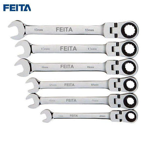 Planet Gates FEITA  8-13mm Wrench Set Torque flexible Open End Bike Spanner Car Repair Hand Tools(1PC & 6PCS/Set)