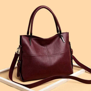 Female Leather Bags Casual Tote Vintage Women Hand Bag Designers Luxury Handbags