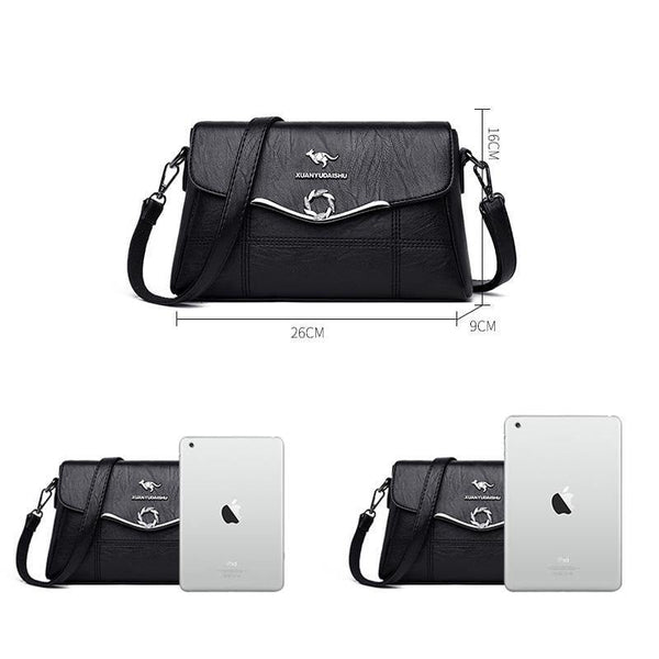 Female Leather Luxury Handbags Women Bags Designer Handbags High Quality Crossbody Bags