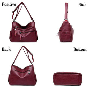 Female Messenger Bag Sac A Main Femme Crossbody Bags For Women Leather Shoulder Bags Vintage Handbags High Quality Ladies Bag