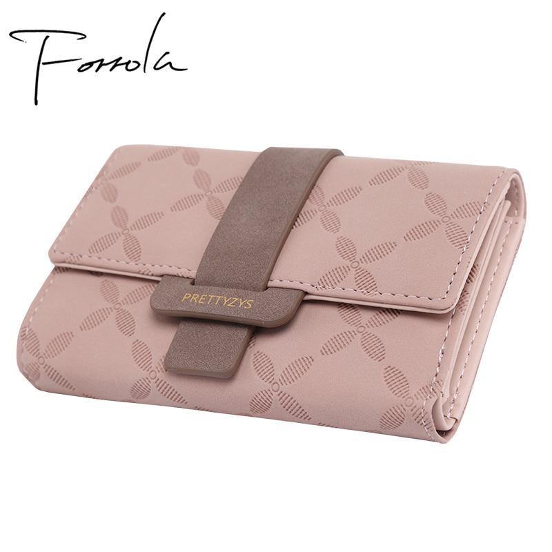 Planet Gates Female Wallet Leather Women Wallets Floral Foldable Change Purse Credit Card Lady Coin Purses Holders For Girls Carteira