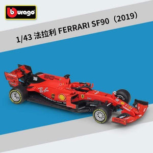 Planet Gates Ferrari SF90 NO.16 1:43 Scale RB15 RB16 W10 Motor Racing Diecast Metal Car Model For Collection Friend Gift