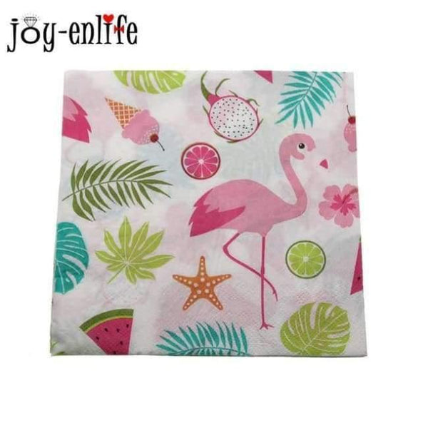 Planet Gates Festive & Party Supplies 10 20pcs Flamingo Napkin Paper Flamingo Theme Party Decoration Wedding Summer Pool Beach Party Birthday Party Supplies