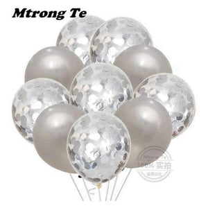 Planet Gates Festive & Party Supplies 10pcs 2 24pcs/set 16 21 30 40 50 60th Happy Birthday Rose Gold Star Confetti 40inch Number Foil Balloon Birthday Party Decor Supplies