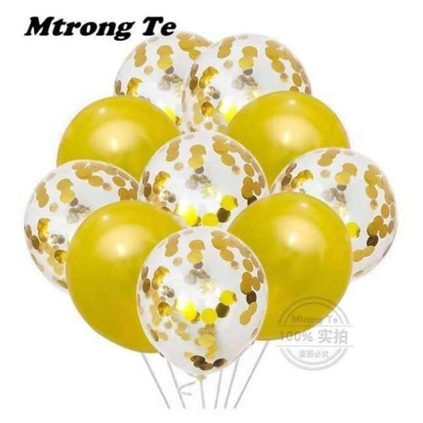 Planet Gates Festive & Party Supplies 10pcs 24pcs/set 16 21 30 40 50 60th Happy Birthday Rose Gold Star Confetti 40inch Number Foil Balloon Birthday Party Decor Supplies