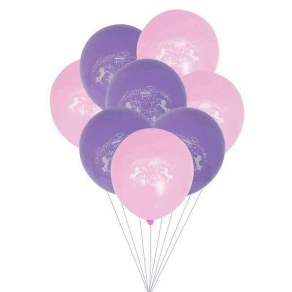 Planet Gates Festive & Party Supplies 10pcs Balloon Pink Unicorn Party Napkin Paper Hat Plate Cup Tablecloth Balloons 1st Birthday Decoration Kid Party Favor Supplies