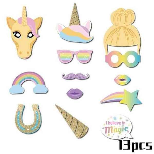 Planet Gates Festive & Party Supplies 10pcs Photo Props 1 Unicorn Theme Party Tablecloths Kids Birthday Party Supplies Table Cover Birthday Party Decoration Supplies 100x180cm
