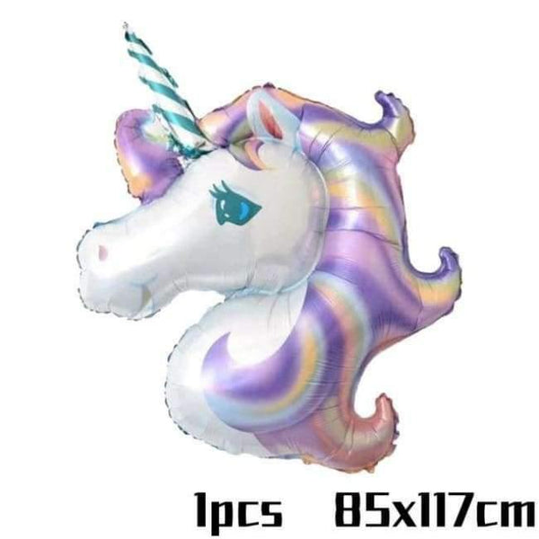 Planet Gates Festive & Party Supplies 1pcs Unicorn Balloon Unicorn Theme Party Sets Kids Birthday Party Supplies Unicornio Party Tableware Banner Set Baby Shower 1st Birthday