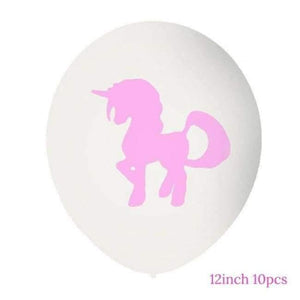 Planet Gates Festive & Party Supplies 11 Unicorn Party Foil Balloons Birthday Unicornio Latex Ballons 1st Birthday Party Kids Decorations Baby Shower Party Supplies