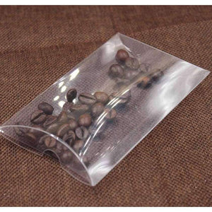 Planet Gates Festive & Party Supplies 12.5*8*2cm Clear PVC Pillow Box Wedding Favor Bridal Candy Gift packaging Boxes Party Supplies souvenir Boxes 50pcs per lot