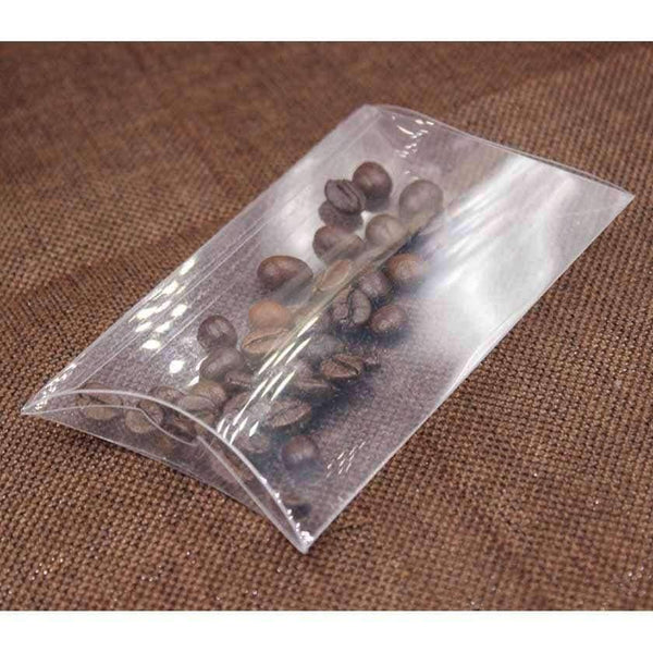 Planet Gates Festive & Party Supplies 12.5*8*2cm Clear PVC Pillow Box Wedding Favor Bridal Candy Gift packaging Boxes Party Supplies souvenir Boxes 50pcs per lot