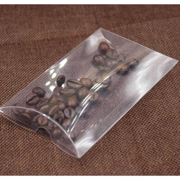 Planet Gates Festive & Party Supplies 12.5*8*2cm Clear PVC Pillow Box Wedding Favor Bridal Candy Gift packaging Boxes Party Supplies souvenir Boxes 50pcs per lot