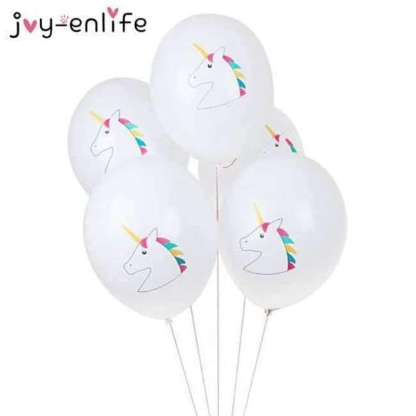 Planet Gates Festive & Party Supplies 12inch 10pcs 6 Birthday Banner Unicornio Party Decoration Foil Balloons Kids Birthday Party Decoration Baby Shower Party Supplies