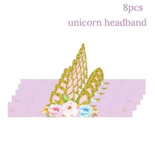 Planet Gates Festive & Party Supplies 14 Birthdays Unicorn Party Photo Booth Props/Banner/Cups/Topper Birthday Party Decoration Kids Baby Shower Eenhoorn Party Supplies