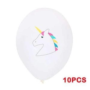 Planet Gates Festive & Party Supplies 14 Unicorn Party Foil Balloons Birthday Unicornio Latex Ballons 1st Birthday Party Kids Decorations Baby Shower Party Supplies