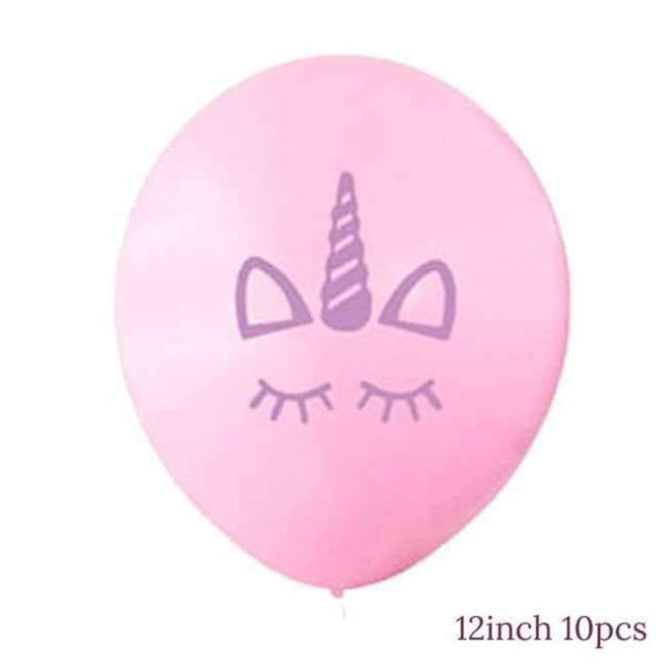 Planet Gates Festive & Party Supplies 15 Unicorn Party Foil Balloons Birthday Unicornio Latex Ballons 1st Birthday Party Kids Decorations Baby Shower Party Supplies
