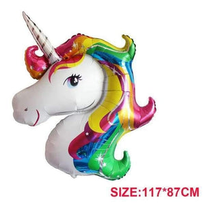 Planet Gates Festive & Party Supplies 16 Birthdays Unicorn Party Photo Booth Props/Banner/Cups/Topper Birthday Party Decoration Kids Baby Shower Eenhoorn Party Supplies