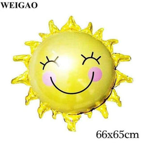 Planet Gates Festive & Party Supplies 1Pcs 1 Summer Flamingo Hawaii Party Decoration Kids Happy Birthday Party Foil Balloons Tableware Cup Bachelorette Party Supplies