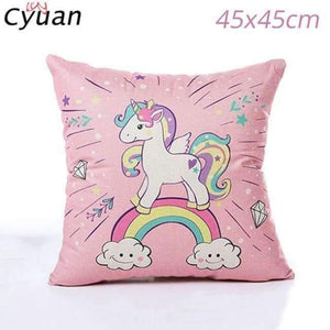 Planet Gates Festive & Party Supplies 1pcs pillowcase Birthday Party Disposable Tableware Set Unicorn Party Paper Plate Cup Napkin Hat Tablecloth Kids Happy Birthday Supplies