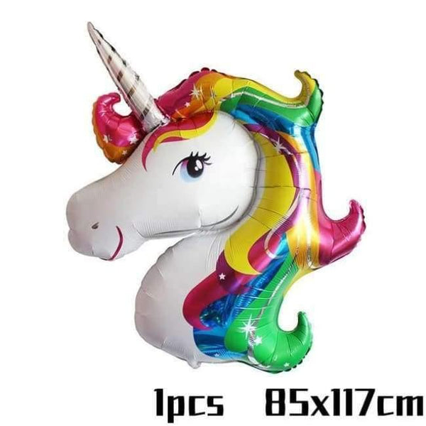 Planet Gates Festive & Party Supplies 1pcs Unicorn Balloon 1 Unicorn Theme Party Sets Kids Birthday Party Supplies Unicornio Party Tableware Banner Set Baby Shower 1st Birthday
