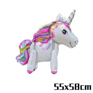 Planet Gates Festive & Party Supplies 1pcs Unicorn Balloon 1 Unicorn Theme Party Tablecloths Kids Birthday Party Supplies Table Cover Birthday Party Decoration Supplies 100x180cm