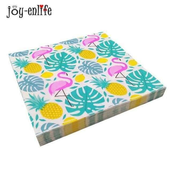 Planet Gates Festive & Party Supplies 2 20pcs Flamingo Napkin Paper Flamingo Theme Party Decoration Wedding Summer Pool Beach Party Birthday Party Supplies