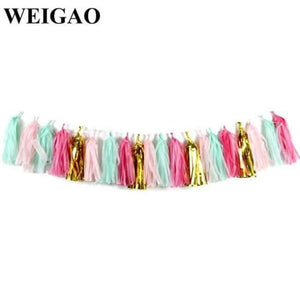 Planet Gates Festive & Party Supplies 20Pcs Tassels Summer Flamingo Hawaii Party Decoration Kids Happy Birthday Party Foil Balloons Tableware Cup Bachelorette Party Supplies