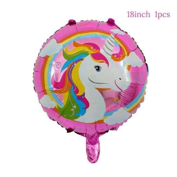 Planet Gates Festive & Party Supplies 25 Unicorn Party Foil Balloons Birthday Unicornio Latex Ballons 1st Birthday Party Kids Decorations Baby Shower Party Supplies