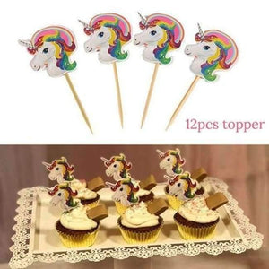 Planet Gates Festive & Party Supplies 31 Birthdays Unicorn Party Photo Booth Props/Banner/Cups/Topper Birthday Party Decoration Kids Baby Shower Eenhoorn Party Supplies