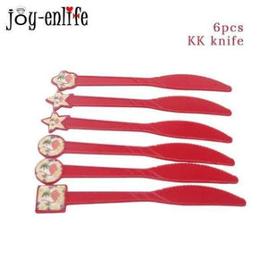 Planet Gates Festive & Party Supplies 6pcs kk knife 20pcs Flamingo Napkin Paper Flamingo Theme Party Decoration Wedding Summer Pool Beach Party Birthday Party Supplies