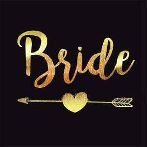 Planet Gates Festive & Party Supplies 7 25Pc Team Bride Temporary Tattoo Bachelorette Hen Party Accessories Bridesmaid Bridal Shower Wedding Decoration Party Supplies,Q
